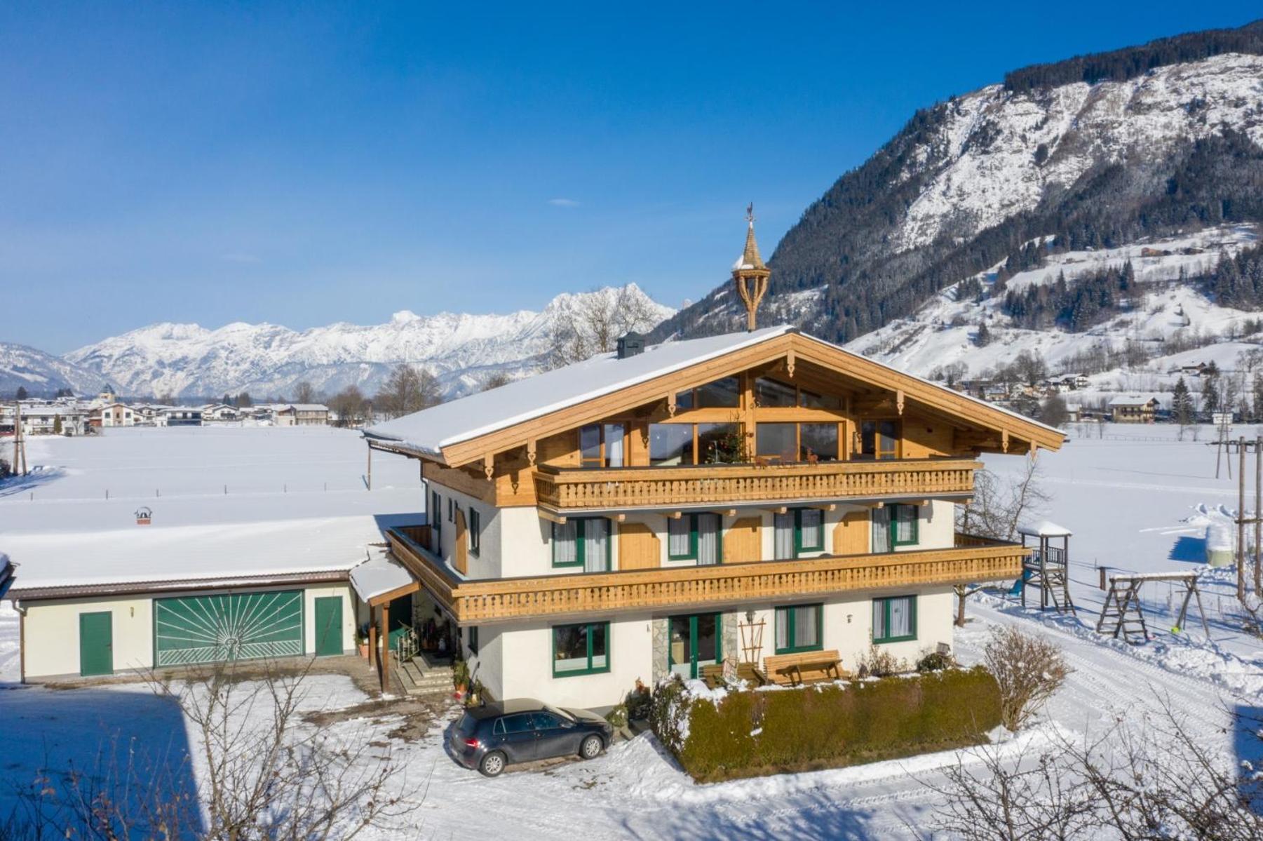 Appartement Pointschneiderhof Maishofen Bagian luar foto